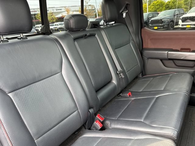 Used 2021 Agate Black Metallic Ford Lariat image 21