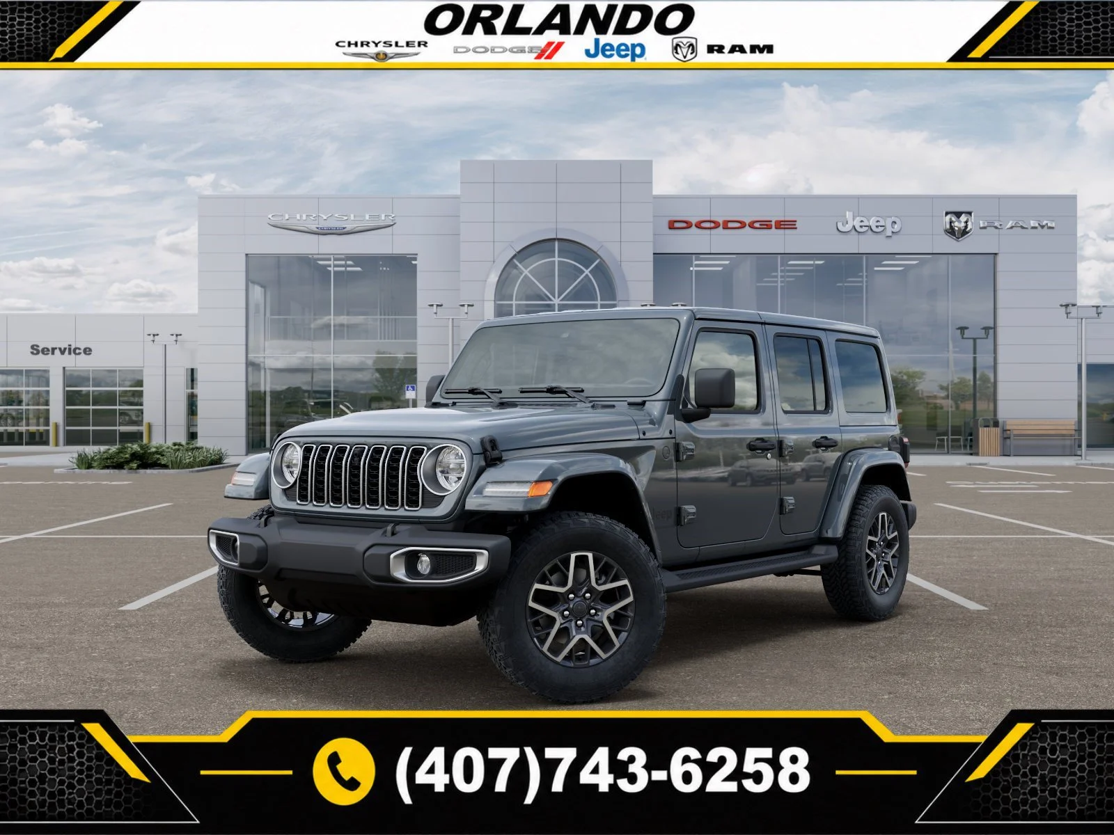 New 2026 Anvil Clear Coat Jeep Sahara image 1