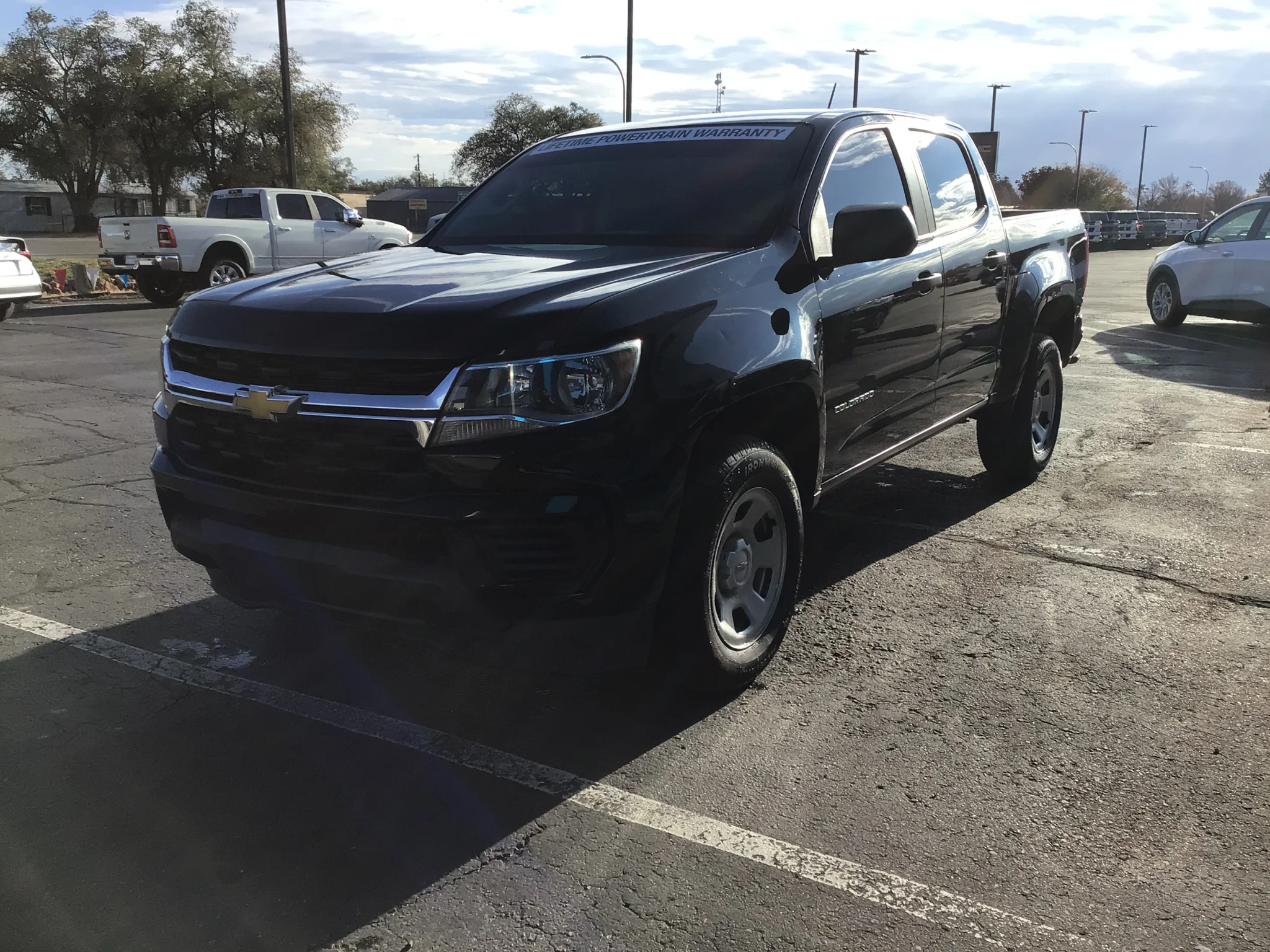 Used 2022 BLACK Chevrolet 4WD Work Truck image 3