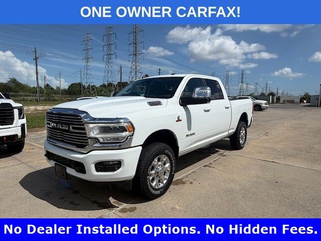 Used 2024 Bright White Clearcoat Ram Laramie image 4