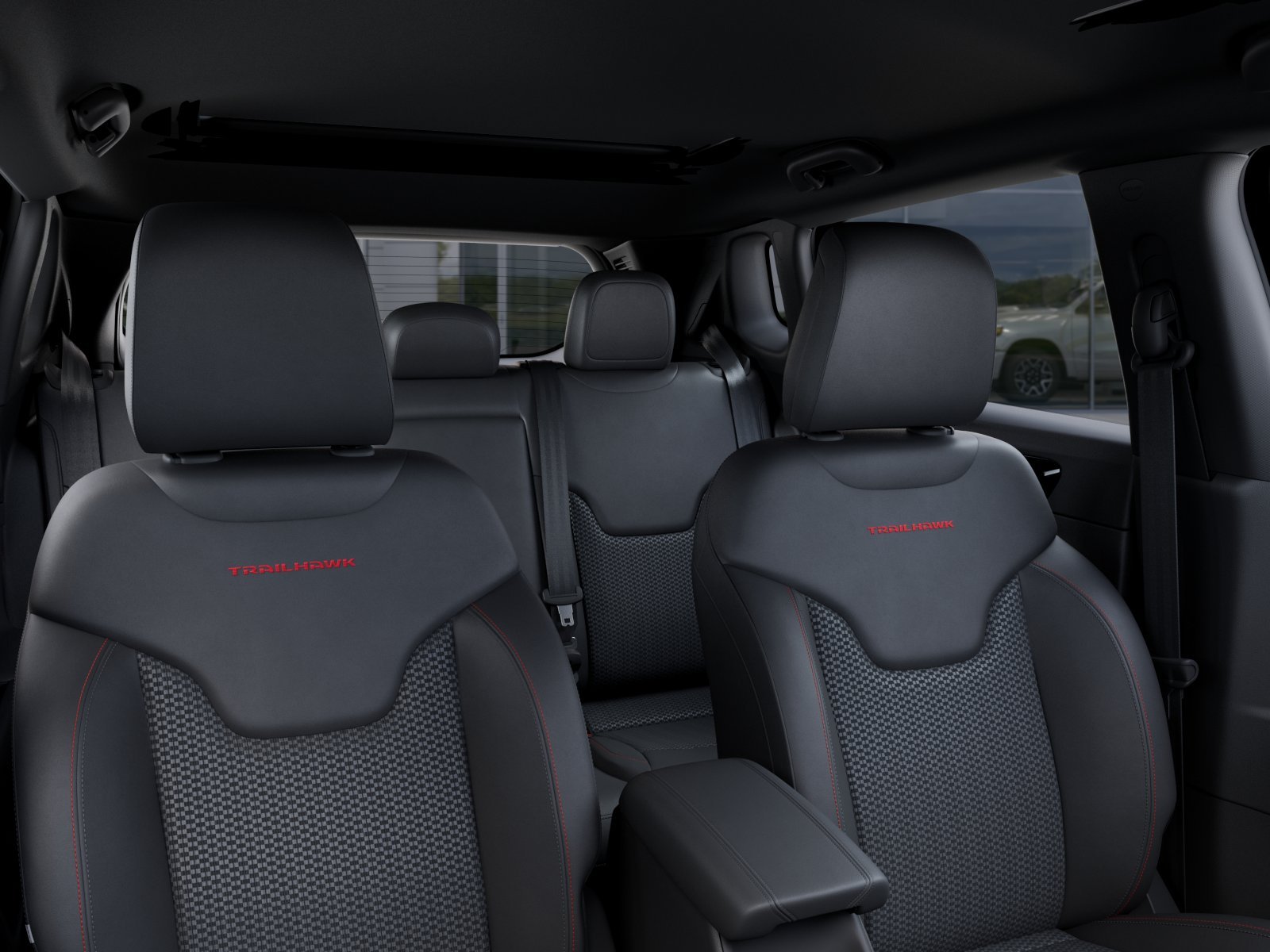 New 2026 Diamond Black Crystal Pearl-Coat Exterior Paint Jeep Trailhawk image 51