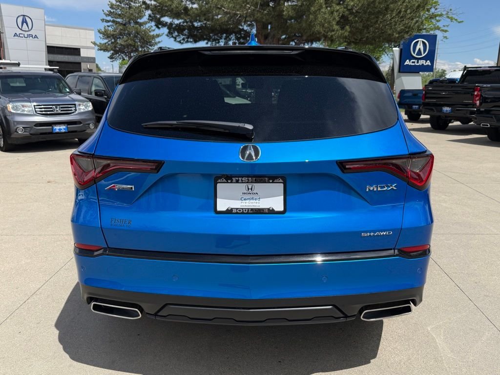 Certified Used 2026 Double Apex Blue Pearl Acura A-Spec Advance Package image 7