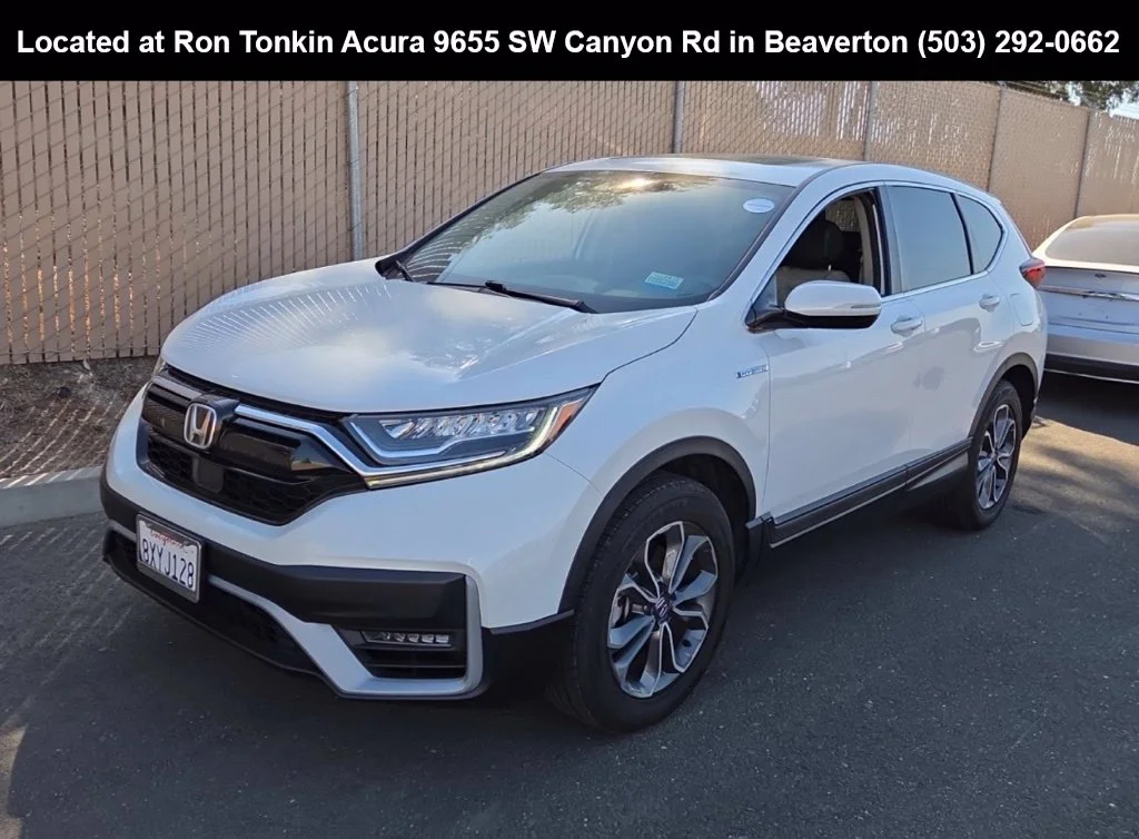 Used 2022 Platinum White Pearl Honda EX image 3