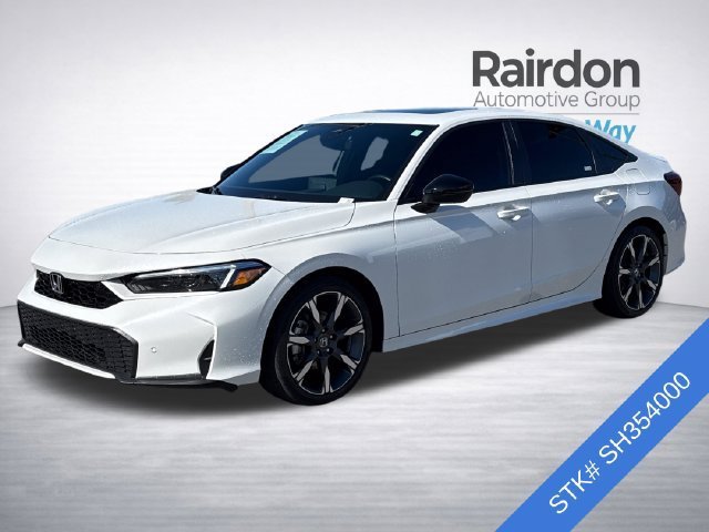 Certified Used 2025 Platinum White Pearl Honda Sport Touring image 3