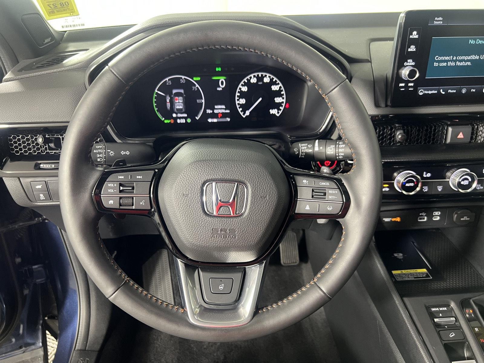 Used 2024 Canyon River Blue Metallic Honda Sport Touring image 2