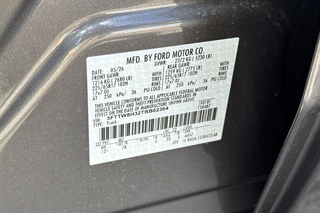 New 2026 Gray Metallic Ford XLT image 26