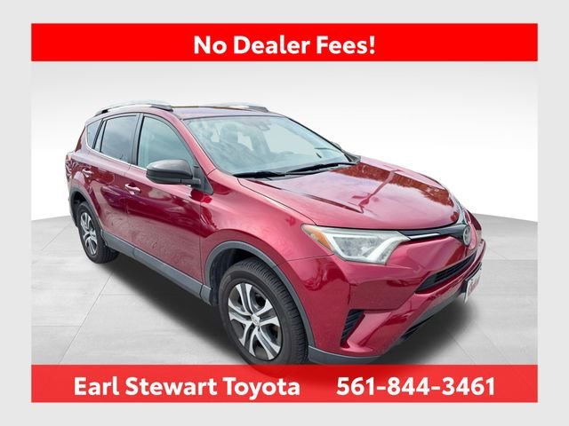 Used 2018 Red Toyota LE image 1