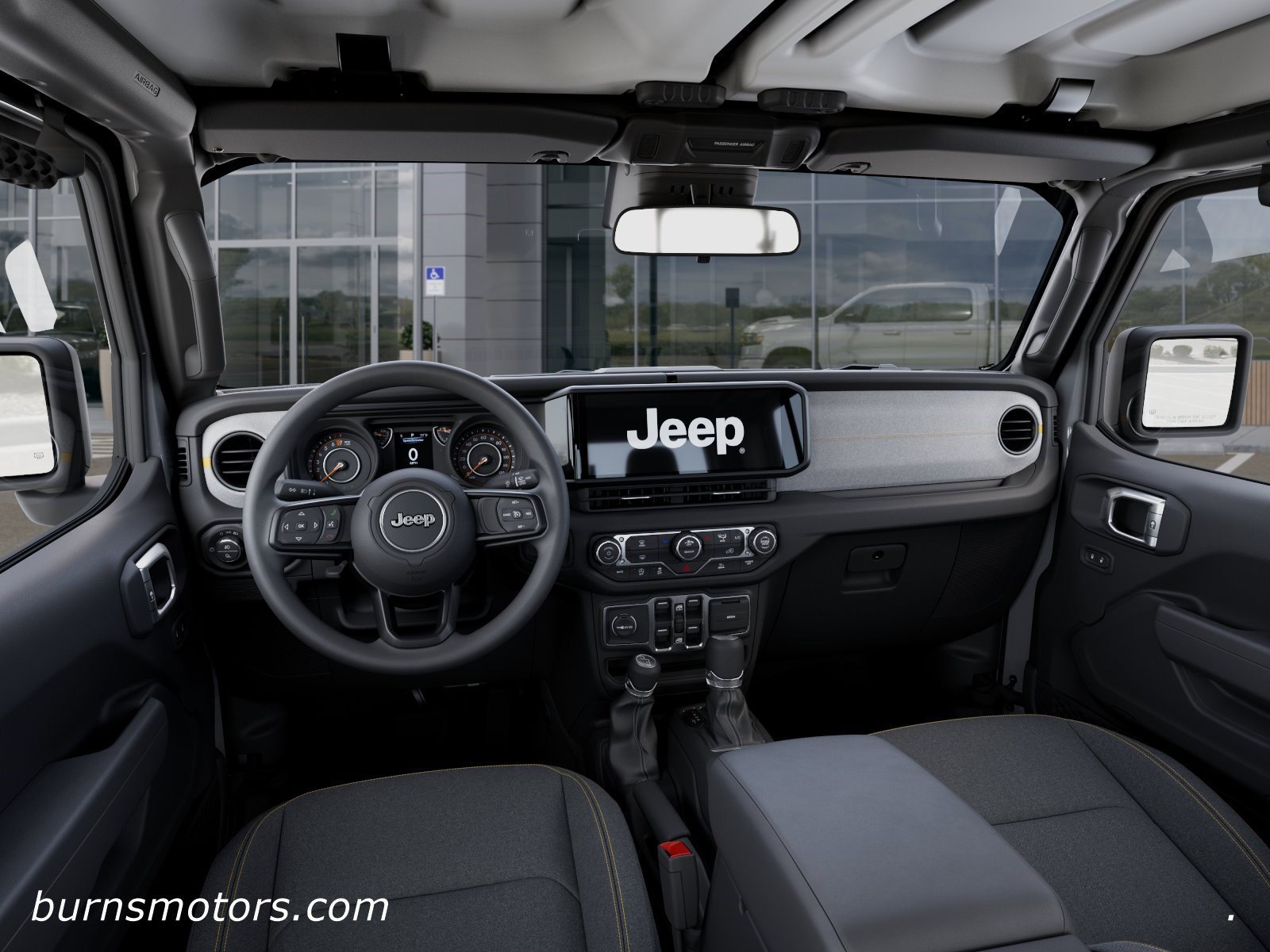 New 2026 Bright White Clear-Coat Exterior Paint Jeep Sport image 14
