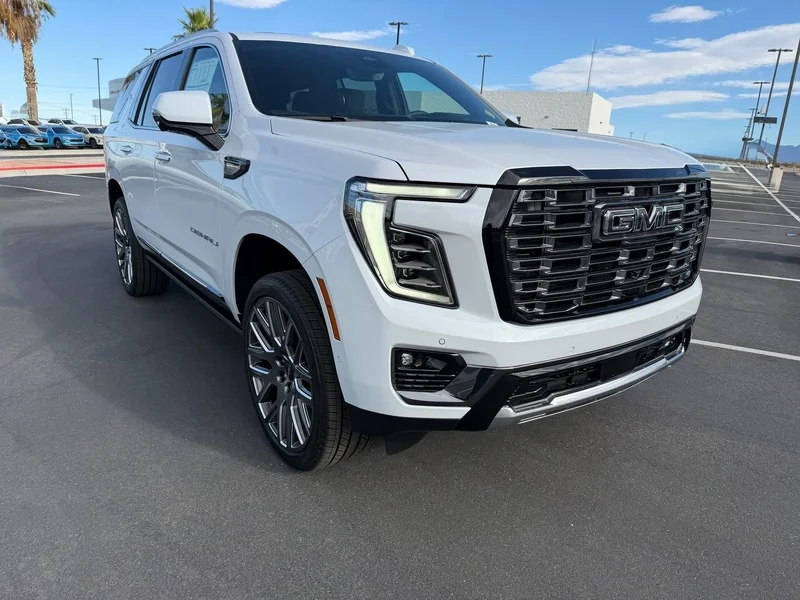 New 2026 Glacier White Tricoat GMC Denali Ultimate image 1