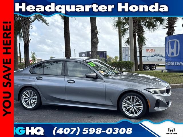 Used 2023 Gray Metallic BMW 330i image 1