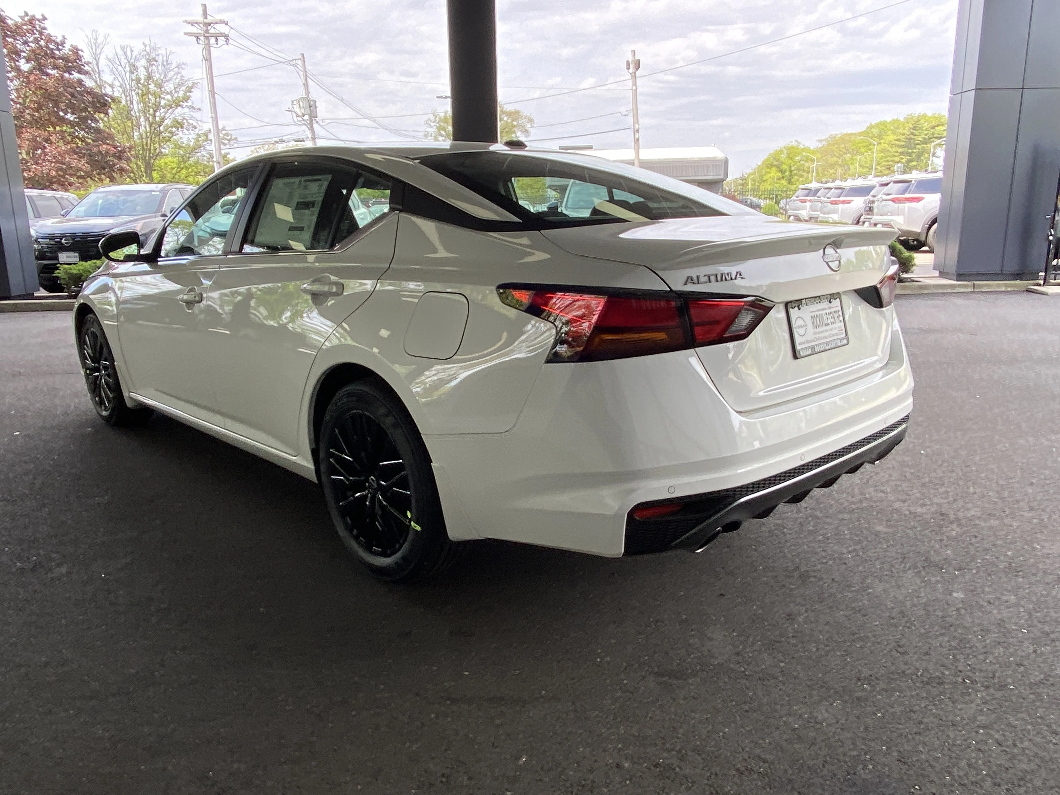 New 2026 Pearl White Tricoat Nissan SV image 6