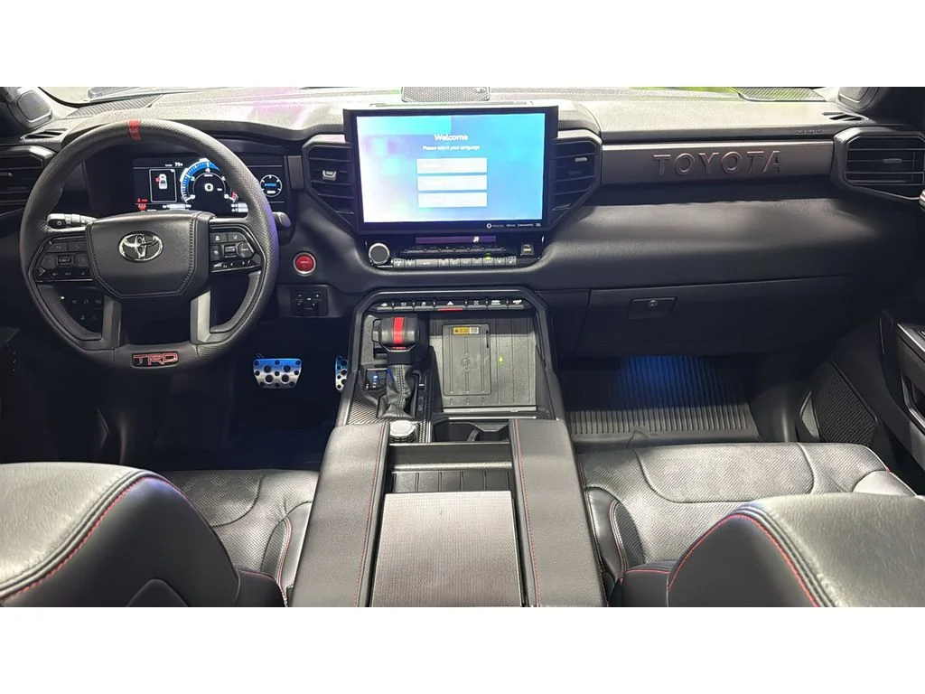 Used 2024 Magnetic Gray Metallic Toyota TRD Pro Hybrid CREW CAB 4X4 1 OWNER image 36