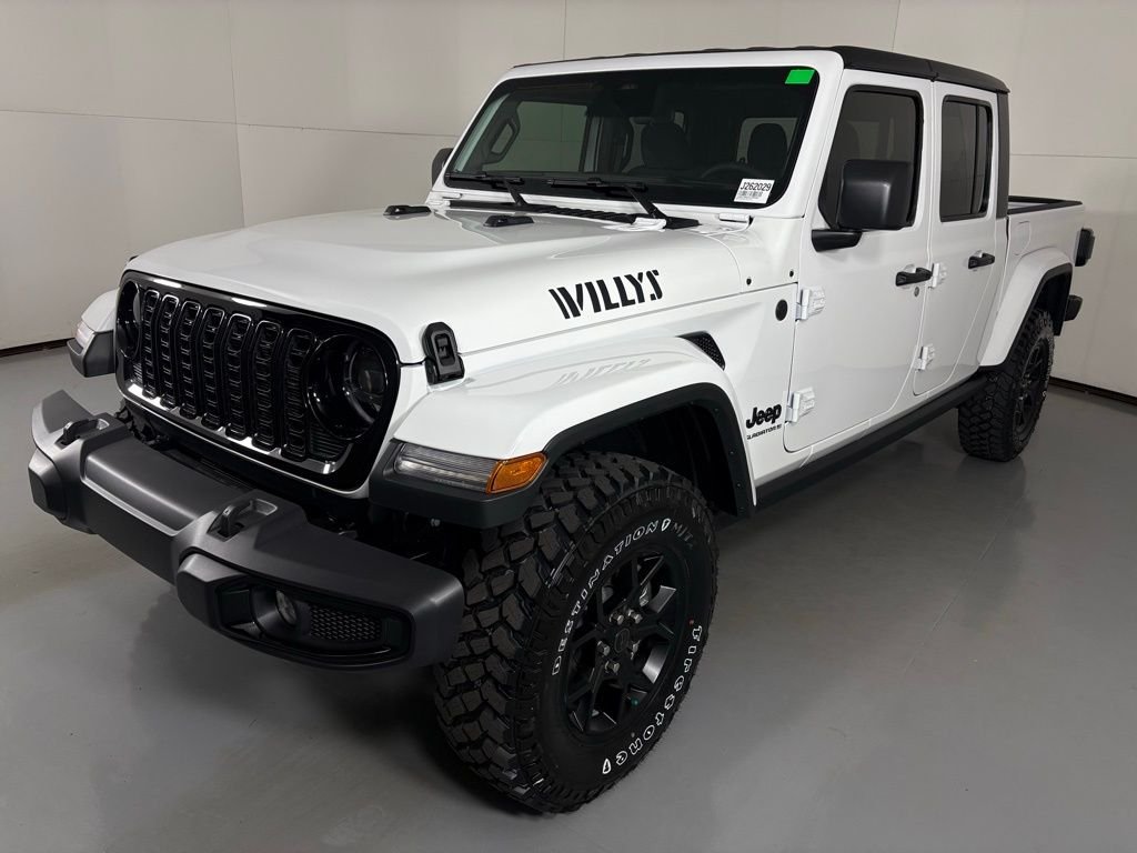 New 2026 Bright White Clear-Coat Exterior Paint Jeep Willys image 4
