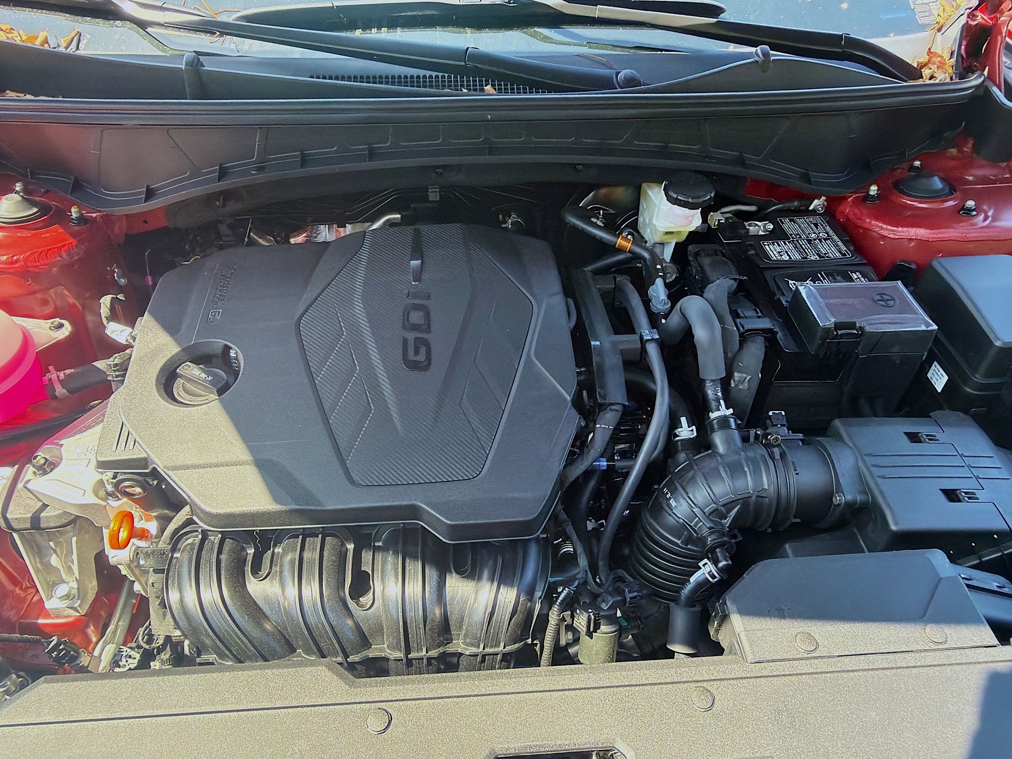 New 2026 Ultimate Red Hyundai SEL FWD image 48