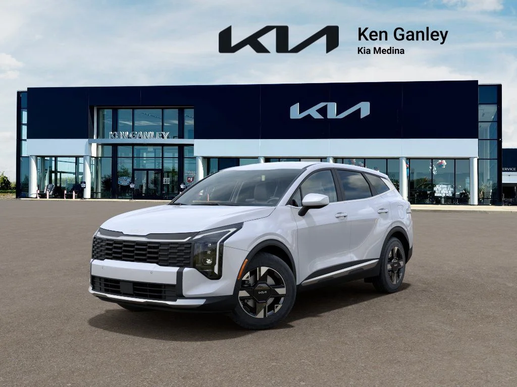 New 2026 Glacial White Pearl Kia LX image 1