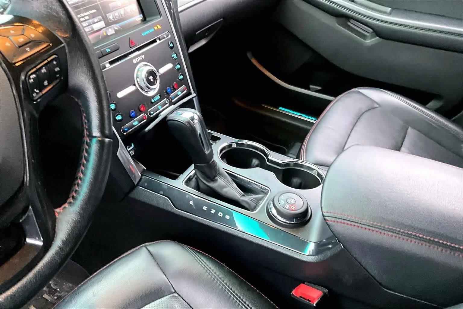 Used 2016 Absolute Black Ford Sport image 17