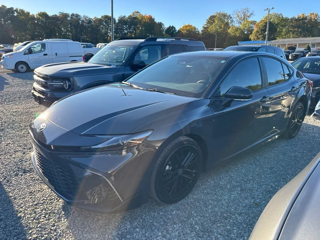 Used 2025 Black Toyota SE image 1