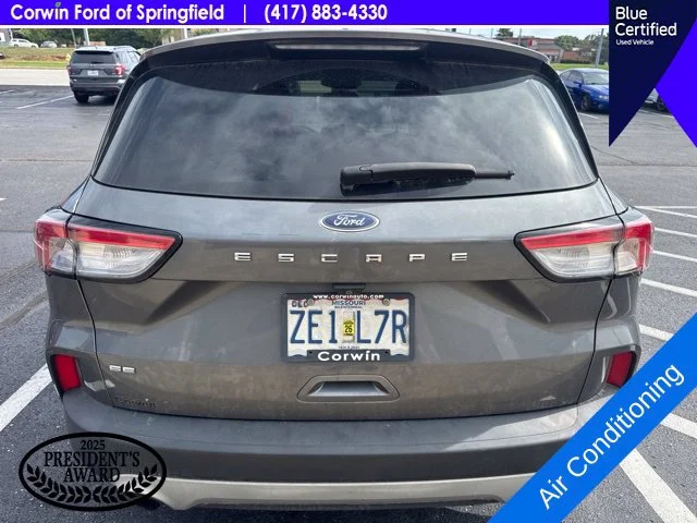 Certified Used 2022 Carbonized Gray Metallic Ford SE image 7