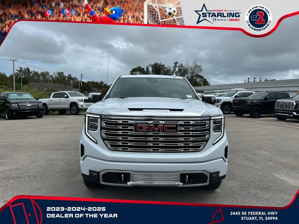 New 2026 Glacier White Tricoat GMC Denali image 3