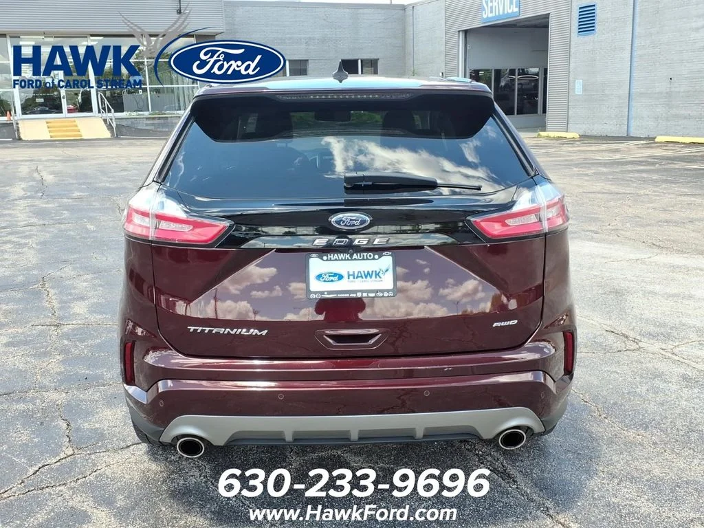 Used 2021 Burgundy Ford Titanium image 6