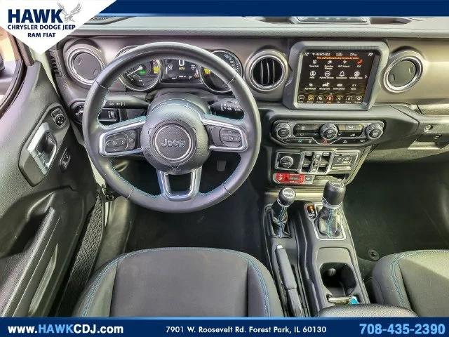 Used 2023 White Jeep Rubicon 4xe image 13