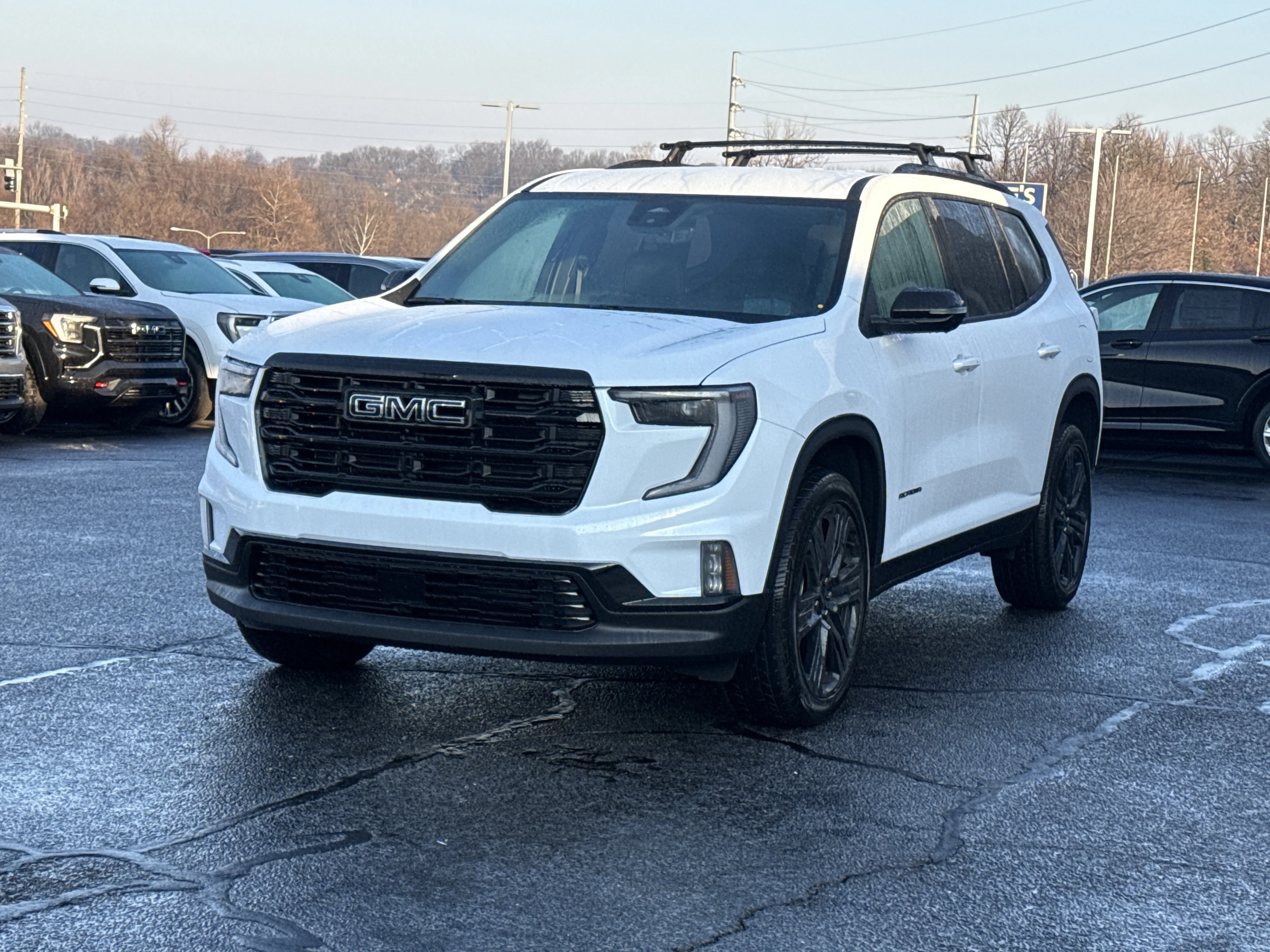 New 2026 Glacier White Tricoat GMC AWD Elevation image 15