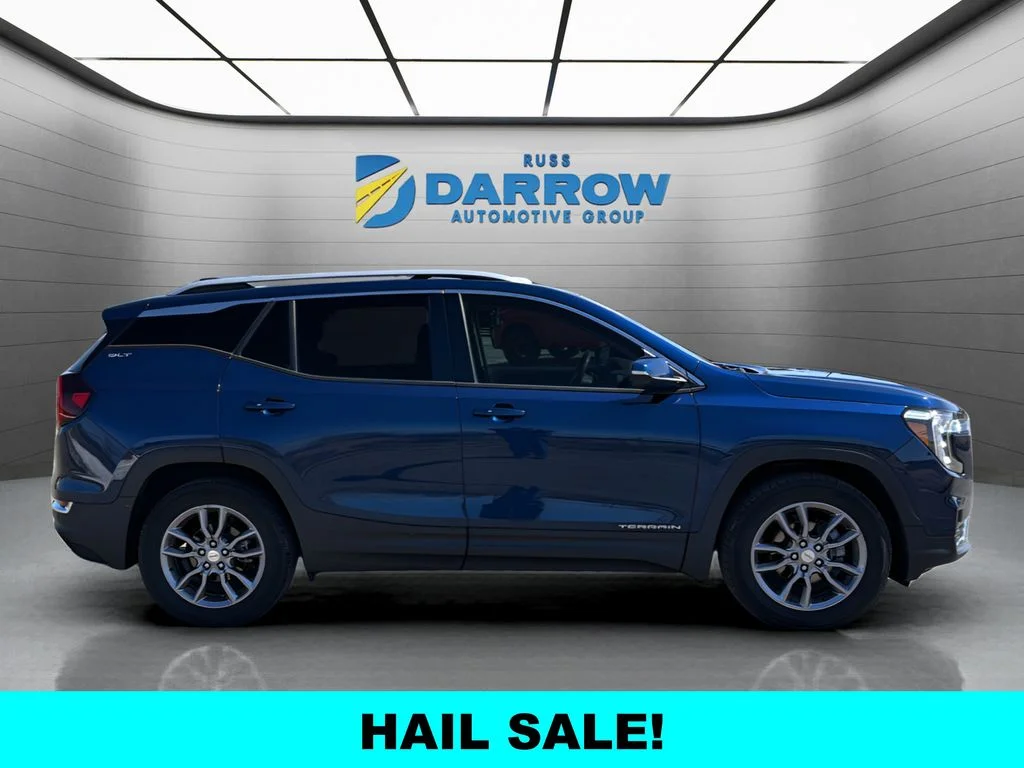 Used 2022 Blue GMC SLT image 6
