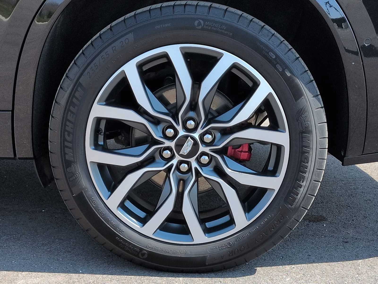 Used 2024 Stellar Black Metallic Cadillac AWD Sport image 14