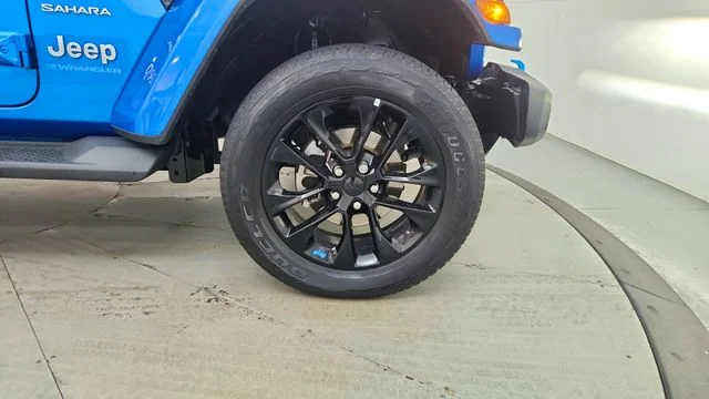 Used 2023 Blue Jeep Sahara 4xe image 22