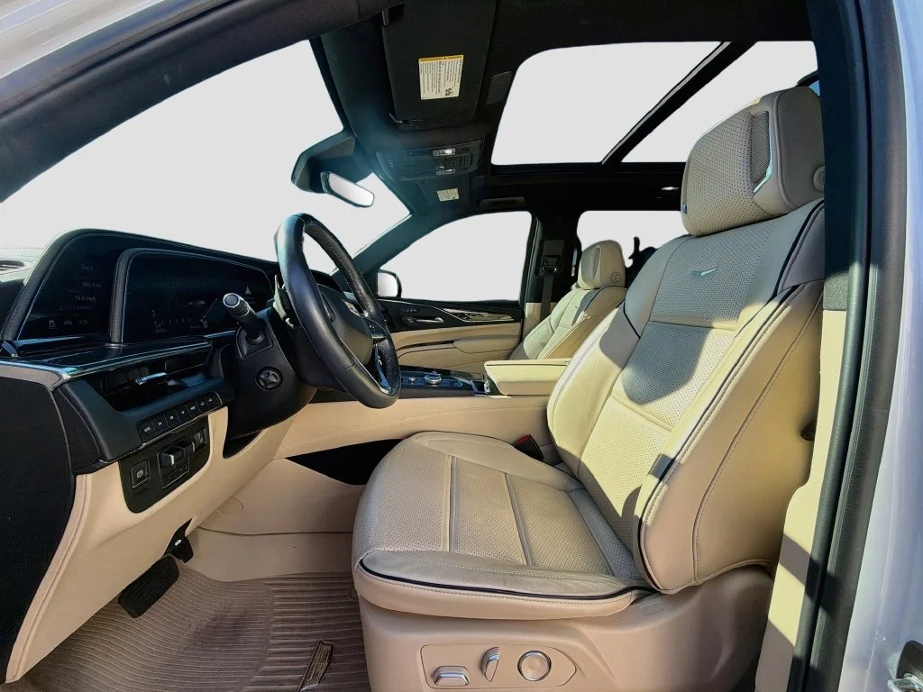 Used 2024 Crystal White Cadillac Premium image 22