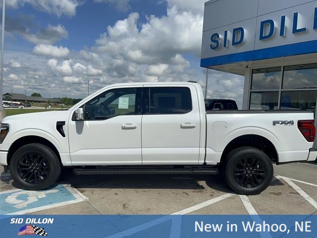 New 2026 Star White Metallic Tri-Coat Ford Lariat® image 2