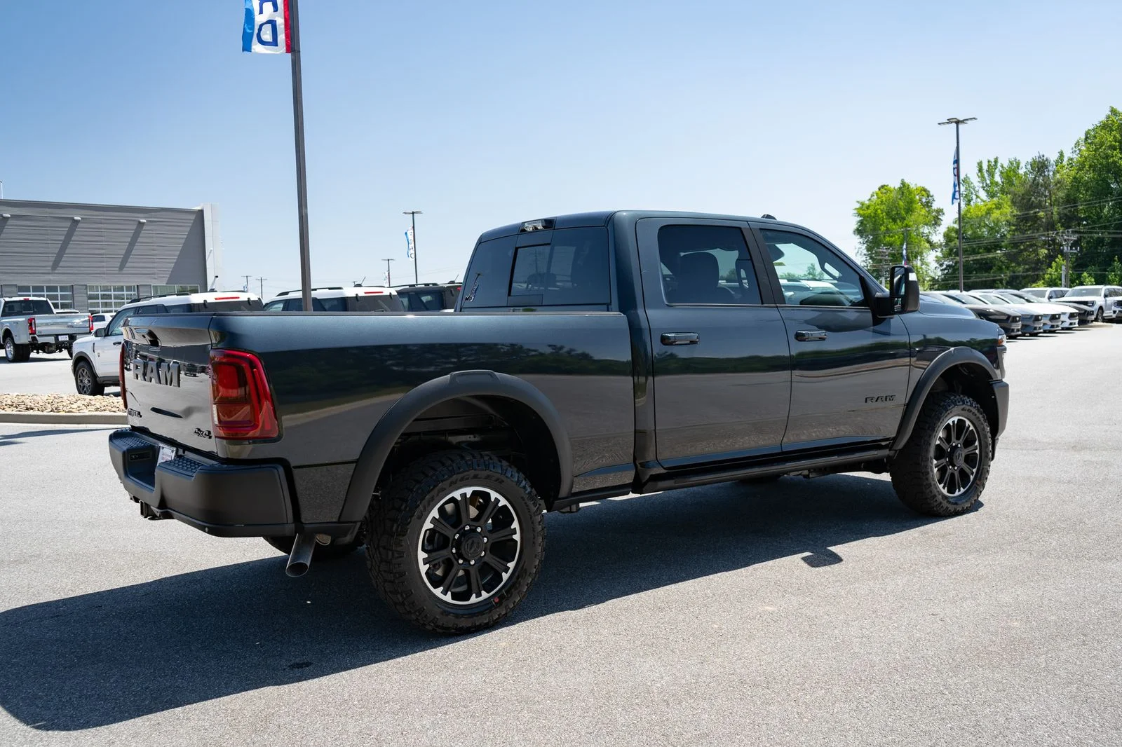 New 2026 Forged Blue Metallic Exterior Paint RAM Rebel image 10