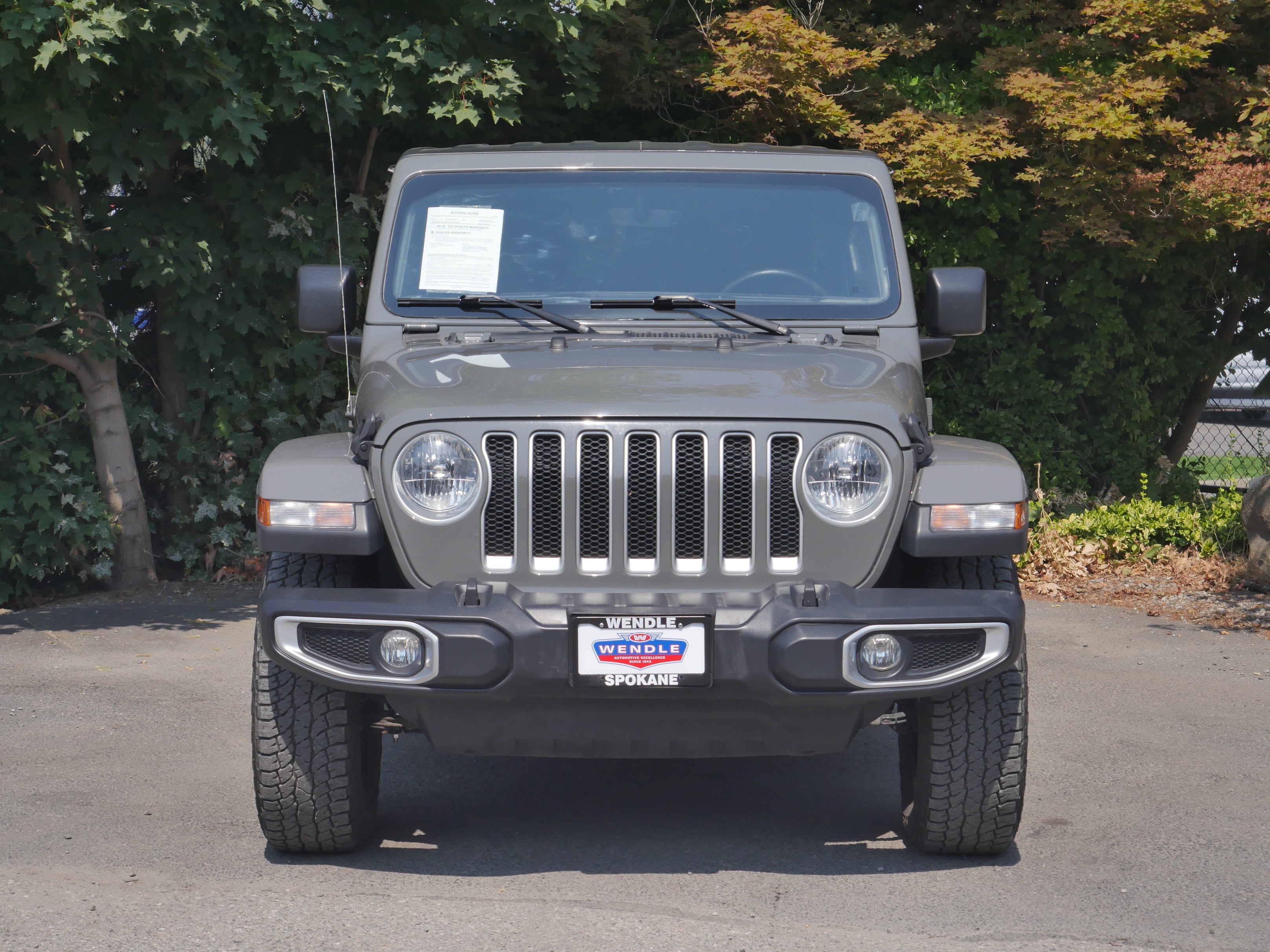 Used 2018 Sting Gray Clearcoat Jeep Sahara image 30