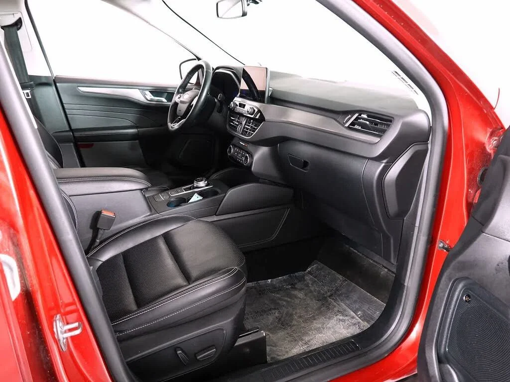 Used 2021 Red Ford Titanium image 14