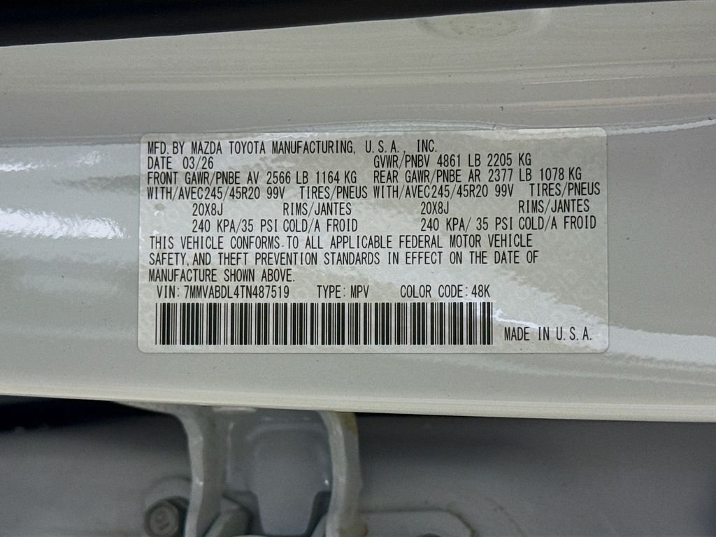 New 2026 Wind Chill Pearl Mazda 2.5 S Premium AWD image 33