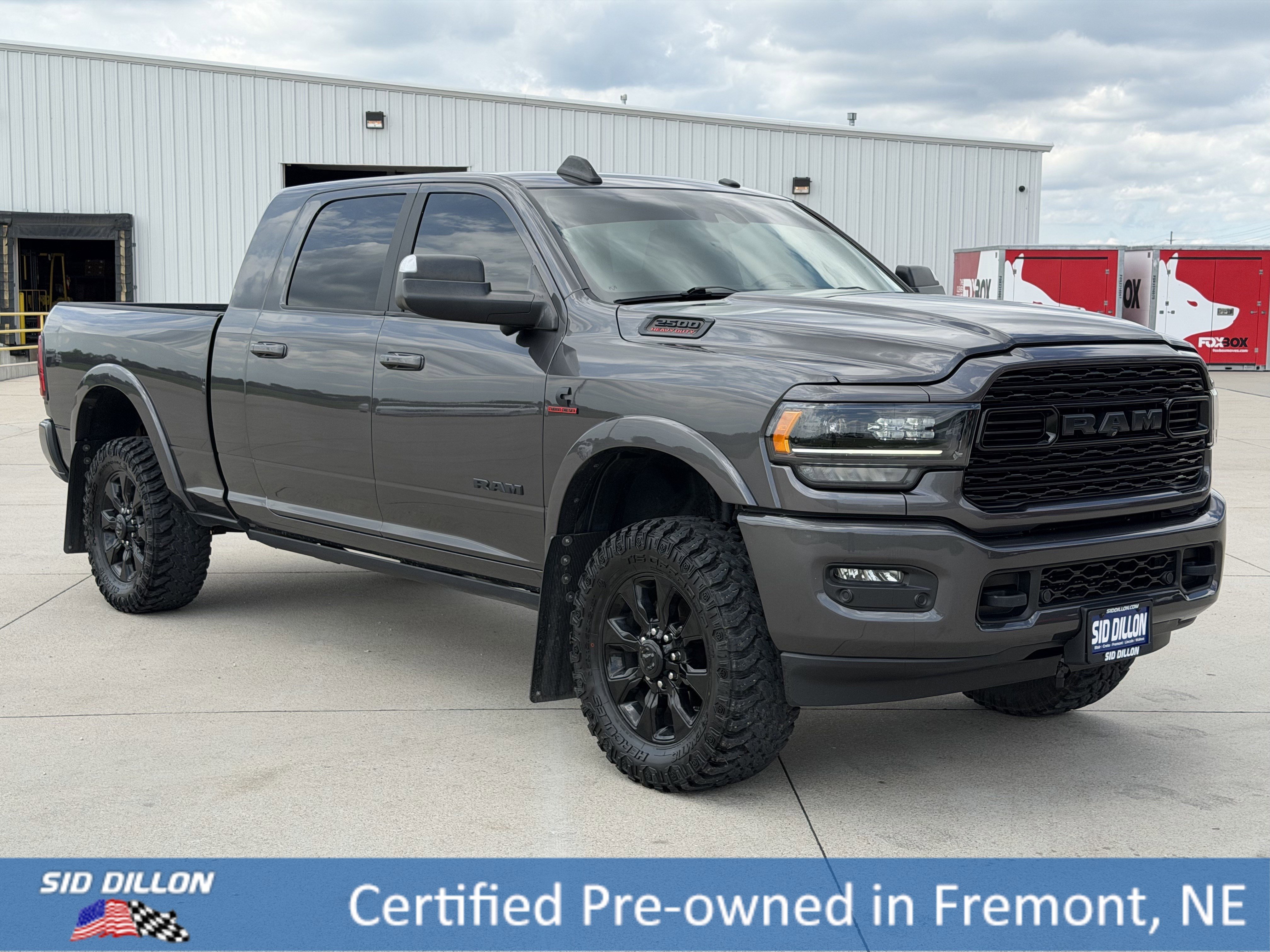 Used 2022 Granite Crystal Metallic Clearcoat Ram Limited image 13