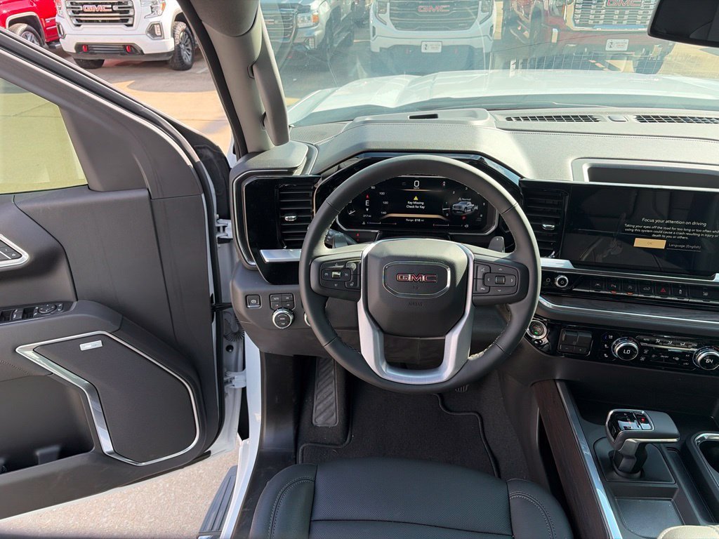 New 2026 Glacier White Tricoat GMC SLT image 22