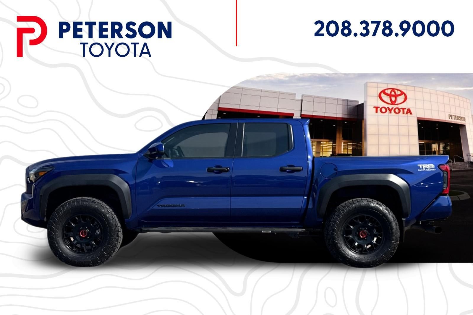 Used 2024 Blue Toyota TRD Off-Road image 6