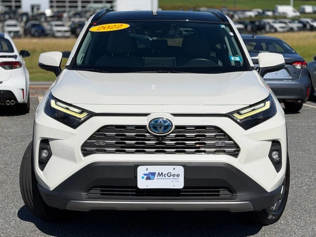 Used 2022 White Toyota Limited image 2