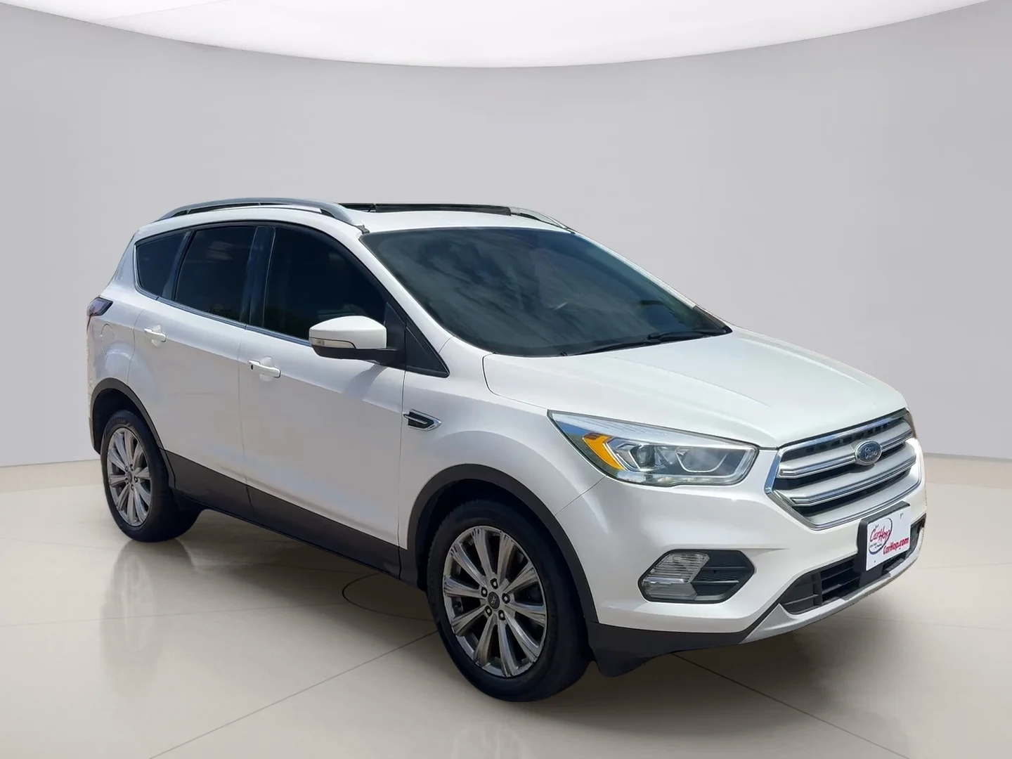 Used 2017 White Ford TITANIUM image 7