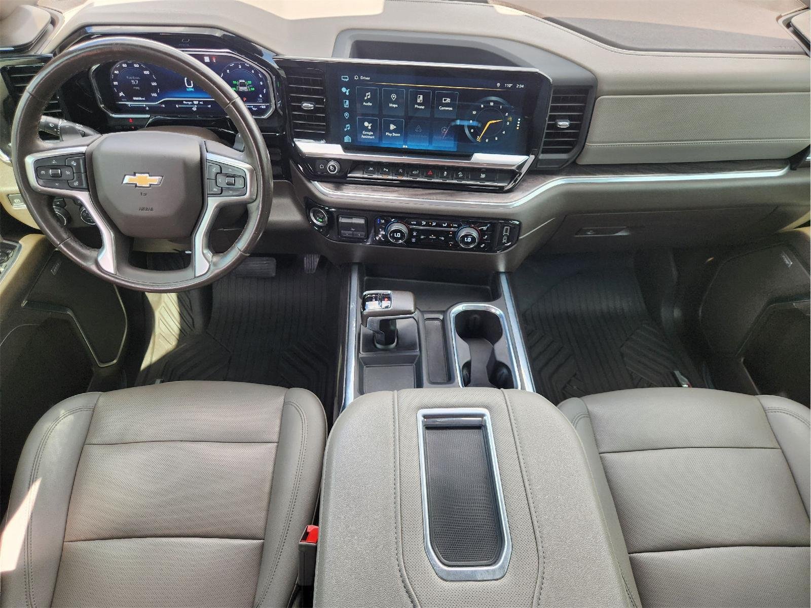 2022 Chevrolet Silverado 1500 LTZ White at Mac Haik Chevrolet