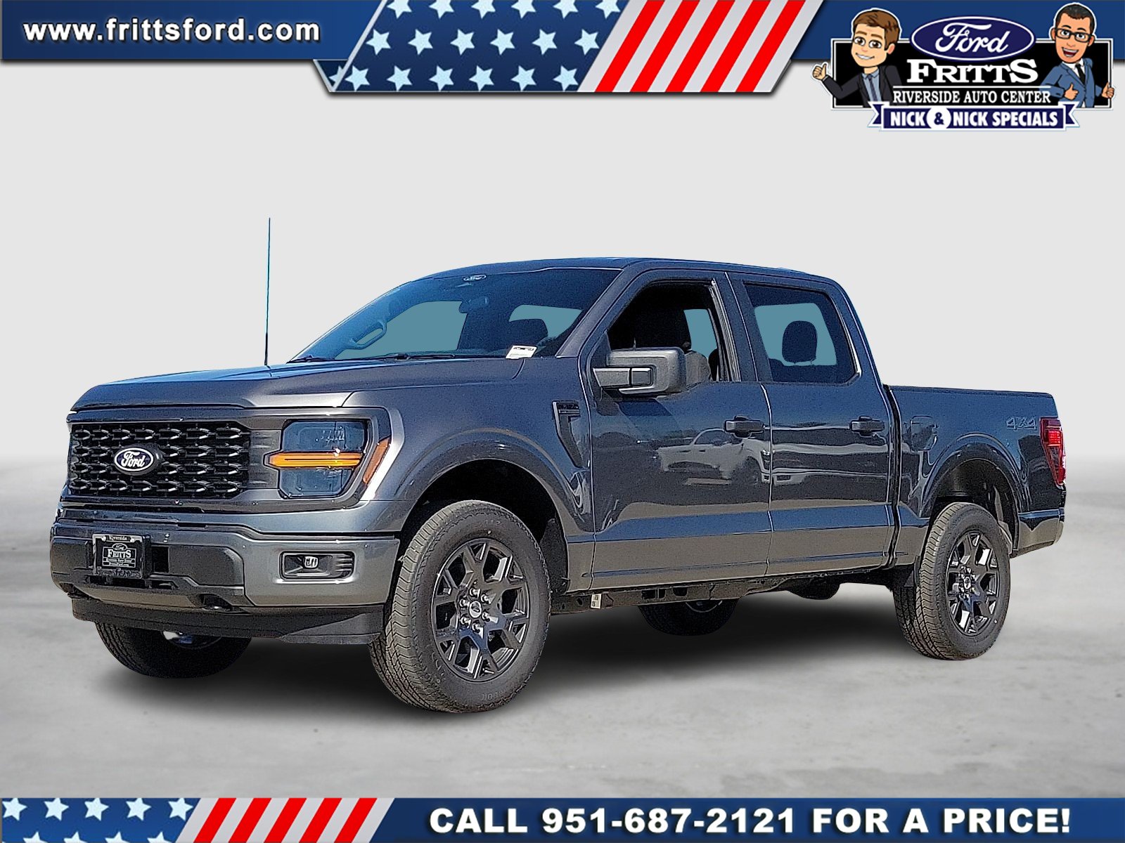 New 2026 Carbonized Gray Metallic Ford STX® image 1