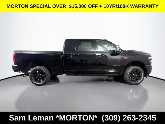 New 2026 Diamond Black Crystal Pearl-Coat Exterior Paint Ram Laramie image 8