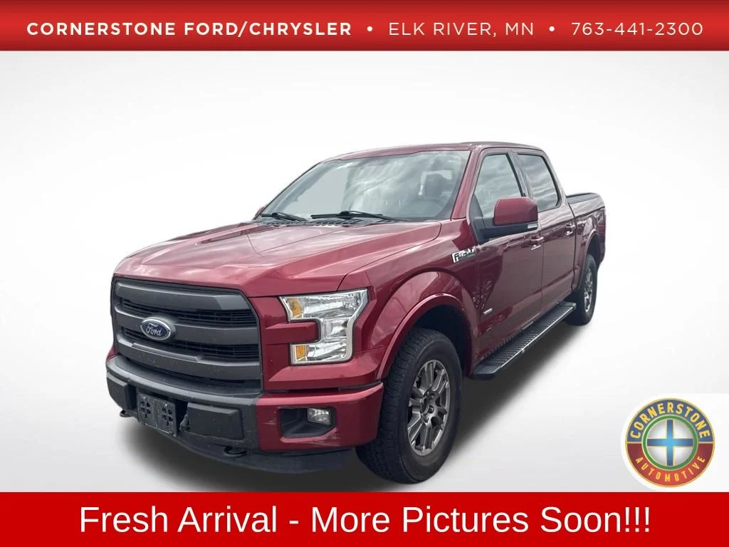 Used 2015 Ruby Red Metallic Ford Lariat image 1