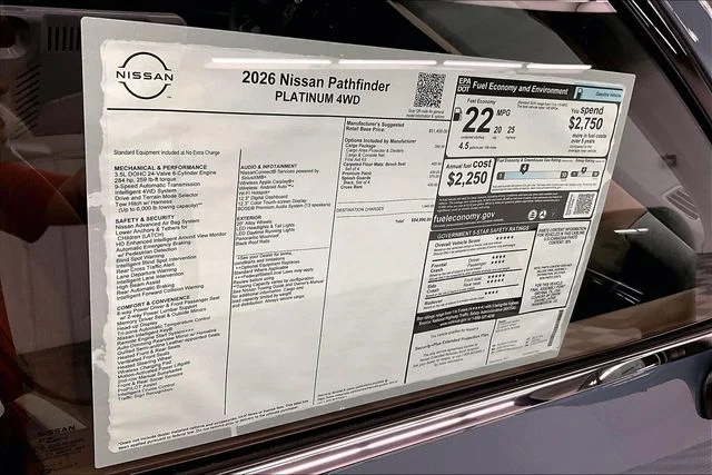 New 2026 Baltic Teal Nissan Platinum image 42