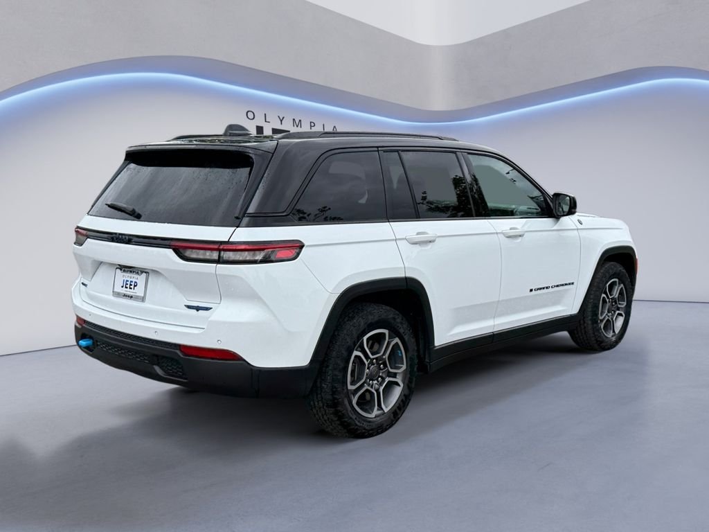 Used 2022 White Jeep Trailhawk 4xe image 5