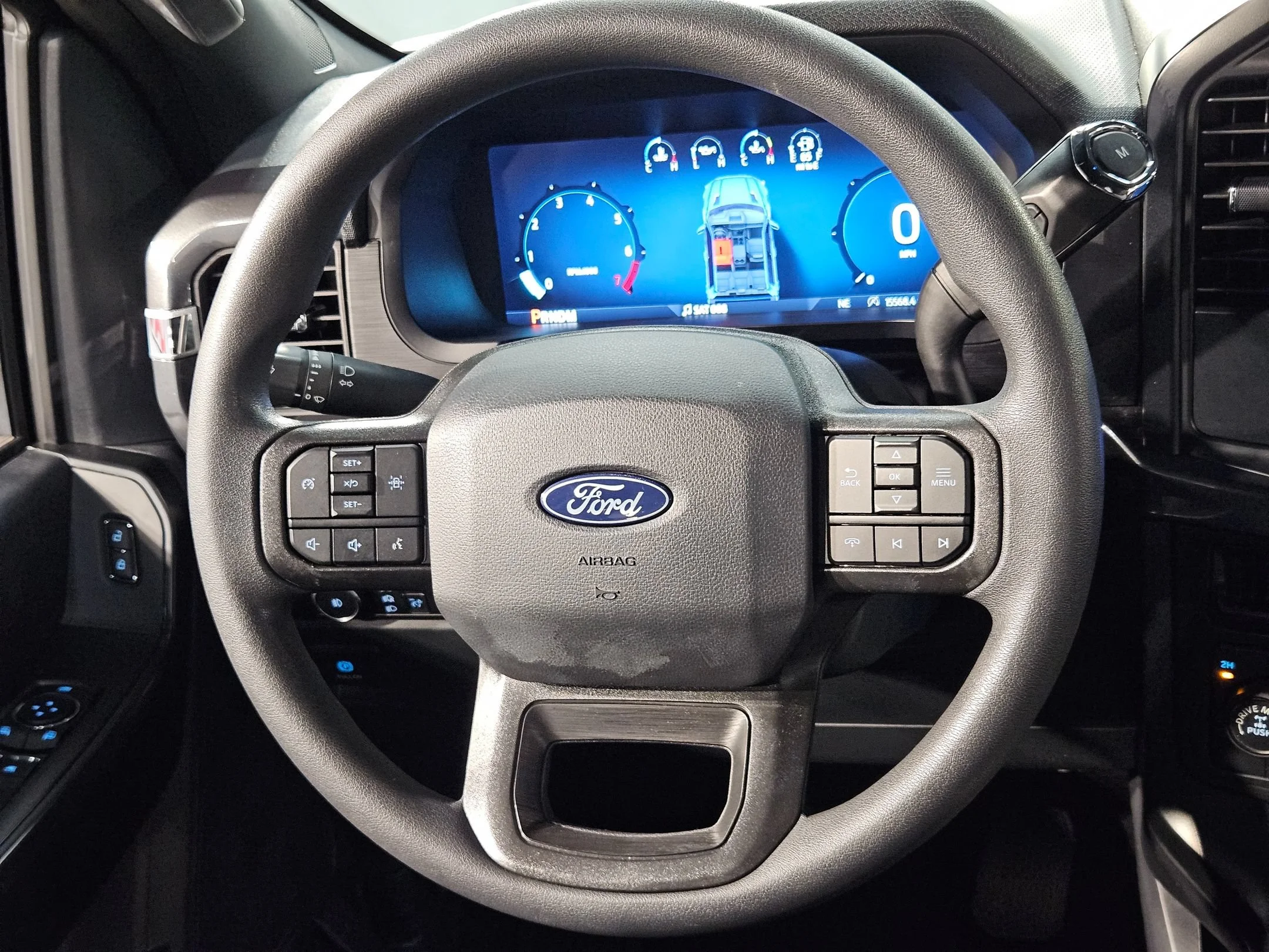 Used 2024 Agate Black Metallic Ford STX image 25