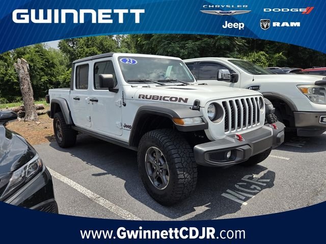Used 2023 White Jeep Rubicon image 1