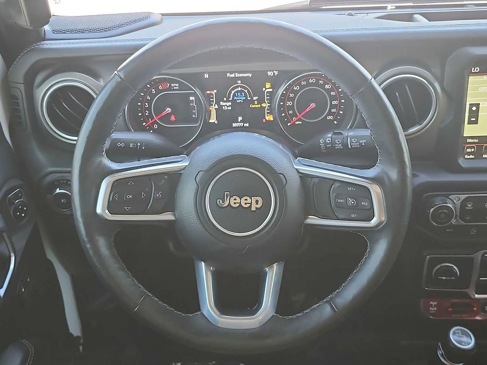 Used 2019 Bright White Clearcoat Jeep Rubicon image 27