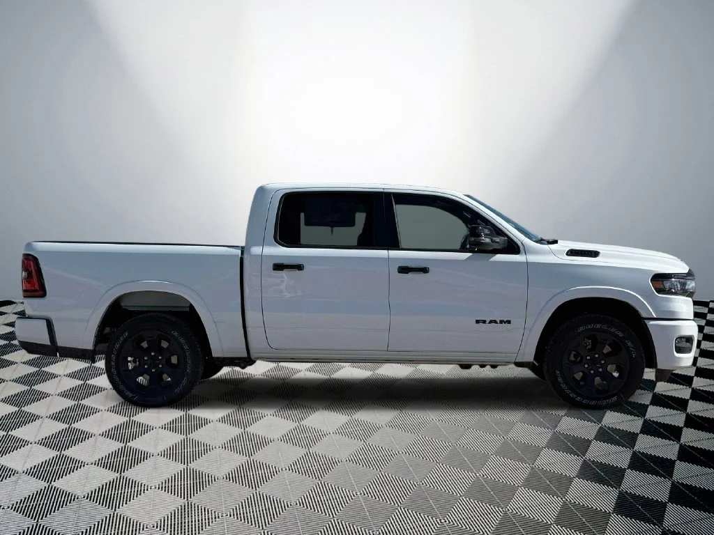 New 2026 Bright White Clear-Coat Exterior Paint RAM Big Horn/Lone Star image 5
